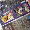 Image 8 : large lot of Player Magazine with trading card pages untouched