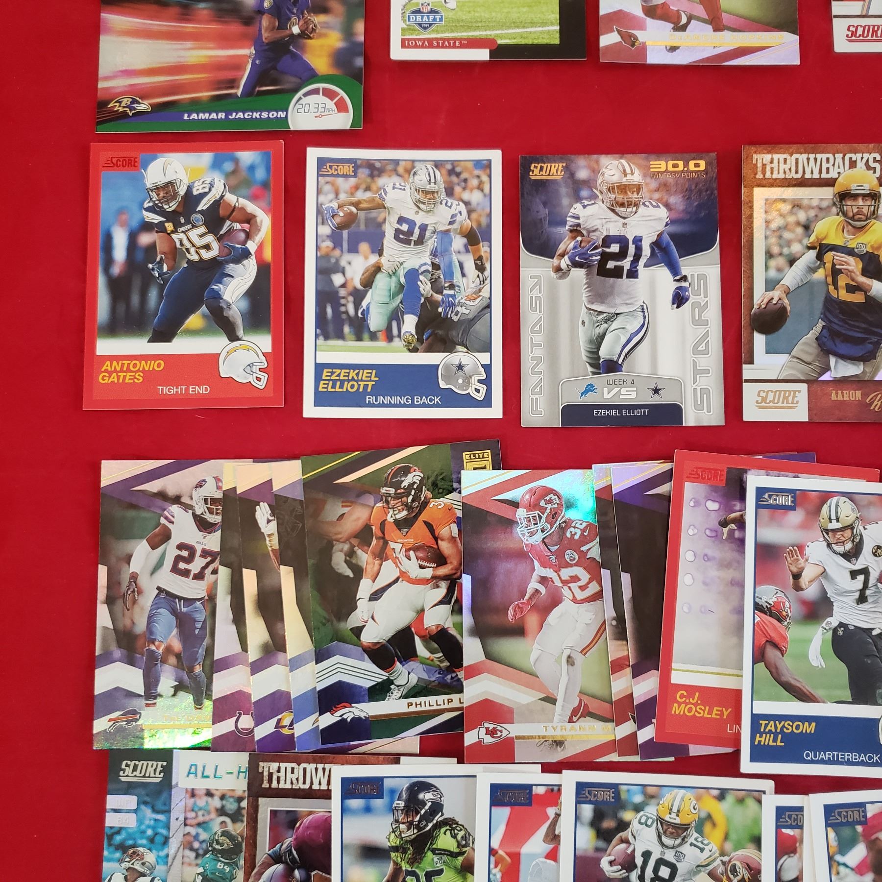 huge lot NFL football quarterbacks + rookies+++ Cards trading cards 2019+