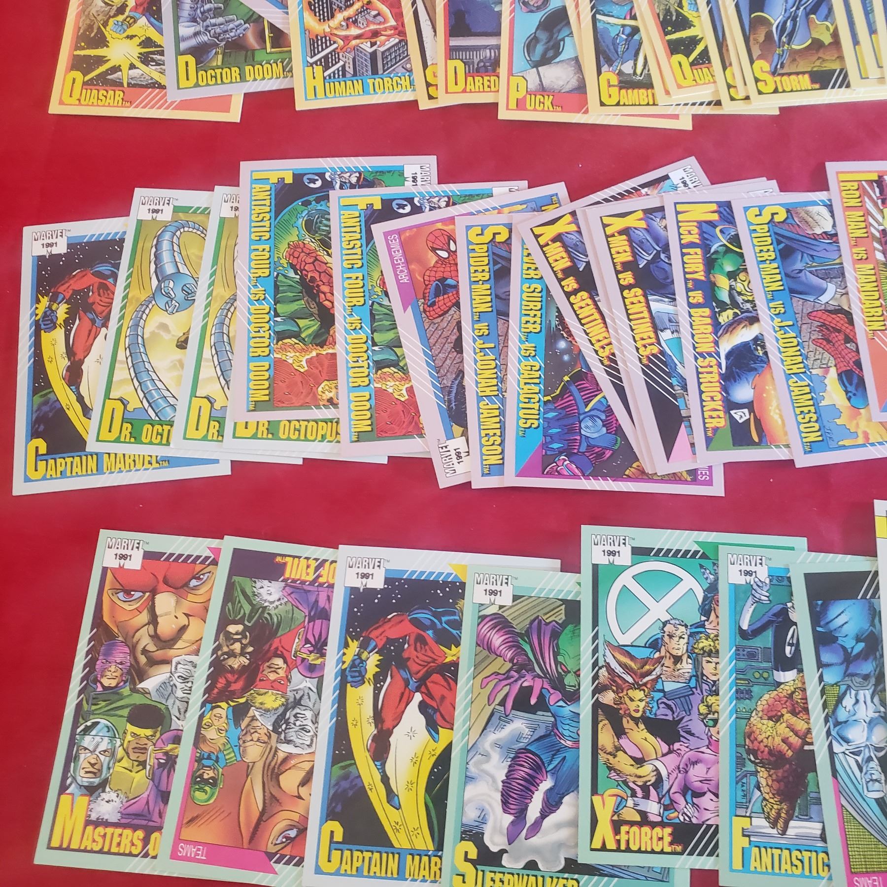Marvel . vintage trading card collector lot Schmalz Auctions