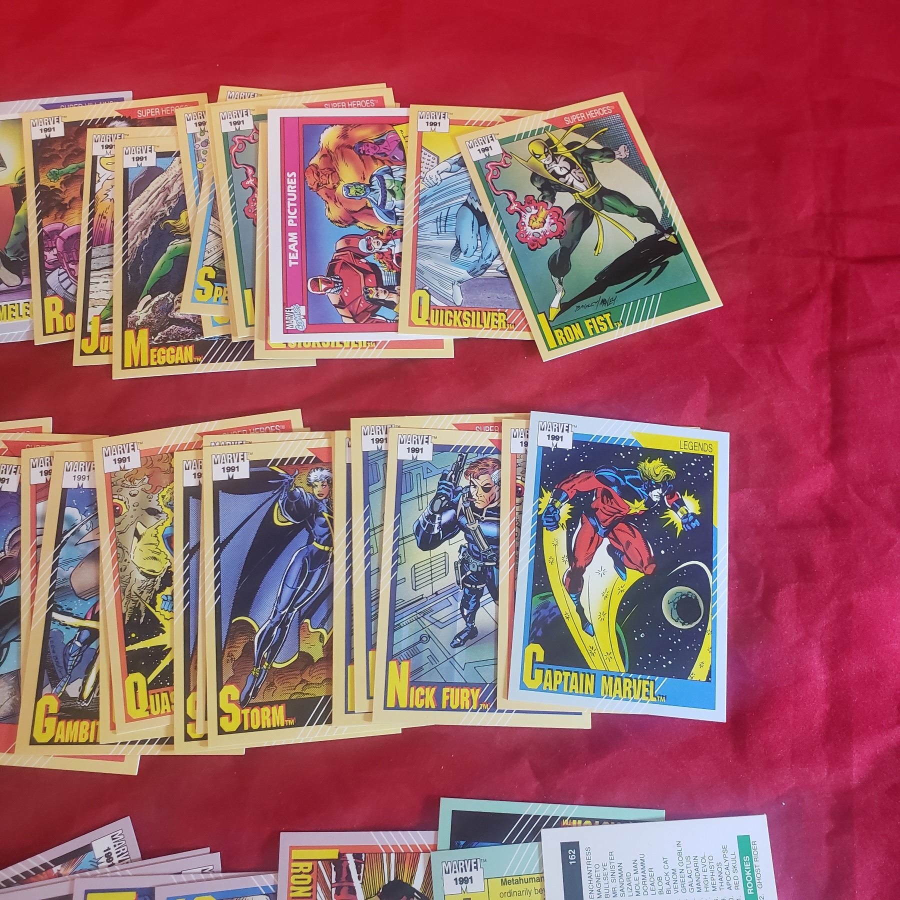 Marvel . vintage trading card collector lot Schmalz Auctions