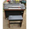 Image 1 : Yamaha Electone MC-600T Keyboard (working) 35"×18"×42"