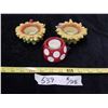 Image 1 : 2 Party Lites - Sun Flower Tea Lights & Lady Bug Tea Light