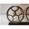 Image 2 : Cast Cog Pulley Wheel 16"