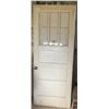 Image 3 : Vintage Door C/w Hardware 32x80"