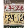 Image 2 : 1956-1958 Saskatchewan License Plates