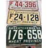 Image 3 : 1956-1958 Saskatchewan License Plates