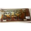 Image 2 : 1948 + 1950 Saskatchewan License Plates