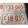 Image 3 : (4) 1973 RCMP Plates - Farm, Commercial, Trailer