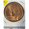 Image 1 : 1 Ounce Copper Coin USA Dollar