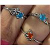Image 2 : Lot Birth Stone Rings