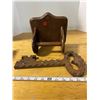 Image 1 : Wooden Toilet Paper Holder and Wooden Key Rack