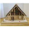 Image 1 : Hand Made Wooden House Clock