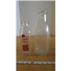 Image 1 : 2 Vintange Glass Milk Jugs