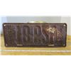Image 2 : 1925 Saskatchewan License Plate