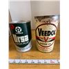 Image 1 : Texaco & Veedol Oil Cans