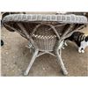 Image 4 : 4 Piece Patio Set includes Loveseat, 2 chairs and Table