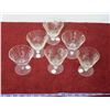 Image 1 : 6 Pcs of Cornflower Crystal Stemware