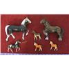 Image 1 : Lot of Plastic Horses