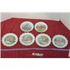 Image 1 : Lot of 6 Currier & Ives Plates; Set of 4 Winter Themed, 2 Others