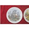 Image 7 : Lot of 6 Currier & Ives Plates; Set of 4 Winter Themed, 2 Others