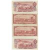 Image 3 : Lot of 6 Vintage $2 Bills