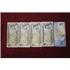 Image 1 : Lot of Vintage $1 Bills + $5 Bill