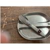Image 5 : WW11 Mess kit/canteen with utensils sheffield,england
