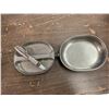 Image 7 : WW11 Mess kit/canteen with utensils sheffield,england