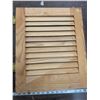Image 4 : solid fir shutter doors one pair
