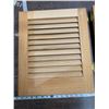 Image 5 : solid fir shutter doors one pair
