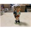 Image 1 : hummel style boy figurine 91/4" tall