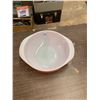Image 4 : pyrex 9" pink cake pan and bowl