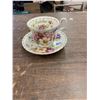 Image 1 : Royal Albert October cup & saucer with cosmo flowers