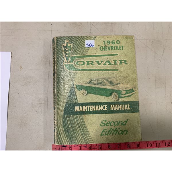 1960 Corvair car manual