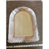 Image 3 : Vintage white wicker mirror