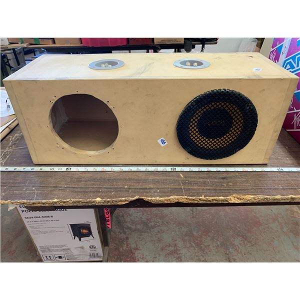 "Thump" 9" audio car speaker w/box