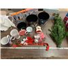Image 3 : Christmas variety box, ornaments, decorations, etc
