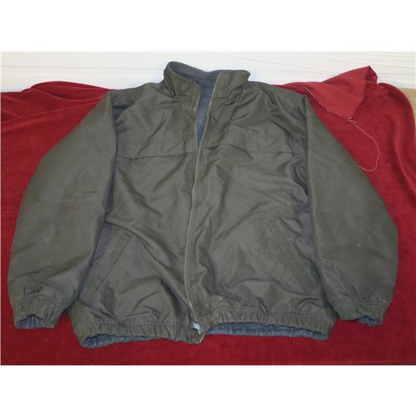 Olive Green Jacket, Size Unknown