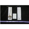 Image 1 : Lot of 3 Pendant Necklaces: Tree, Lipstick, & Snowflake