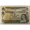 Image 2 : 1973 One Dollar 2 Note Sequence