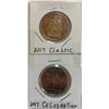 Image 2 : 2017 Canadian Rare Classic 50 Cent Coin + 2017 Canadian Celebration 50 Cent Coin (Both Very Scarce)