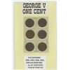 Image 1 : George V One Cent 1928-1936 and 2 - George V Stamps