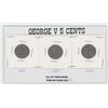 Image 1 : George V Five Cent 1927, 1928, 1929