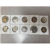 Image 1 : 10 X 50 CENTS 1971, 78, 79, 82, 2002