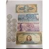 Image 1 : LOT OF PESOS COINS & BILLS