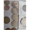 Image 5 : Foreign coins including Swiss silver (1965 5 Franc coin)