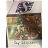 Image 3 : Saskatchewan Riders Signed John Chick # 97, Signed Chris Getzlaf #89, Slotback Ray Elgaard