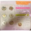 Image 1 : Six Rare Canada Colorized Toonie Coin Set