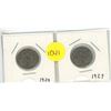 Image 1 : 5 Cent Coins 1924, 1927