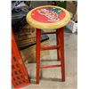 Image 1 : Coca Cola Stool with Metal Legs
